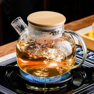 Crystal Clear Tea Moments: Enhance Your Brewing Experience with Clear glass teapot